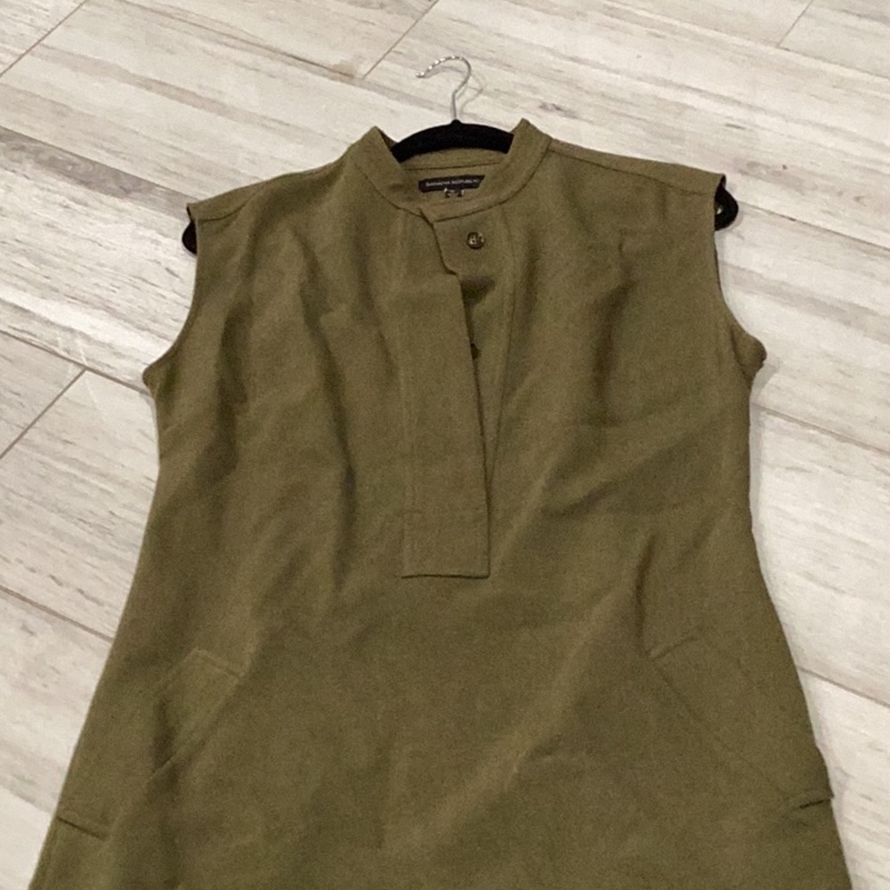 Banana Republic Olive Mini Dress